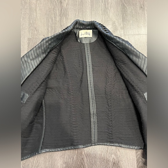 Joseph Ribkoff faux leather jacket - Picture 3 of 5